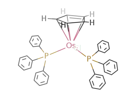 (η5-cyclopentadienyl)bis(triphenylphosphane)chloridoosmium(II)