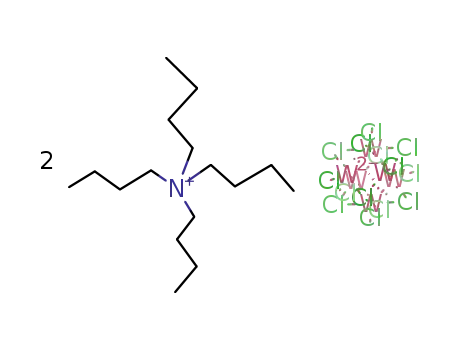 (Bu4N)2W6Cl8(i)Cl6(a)