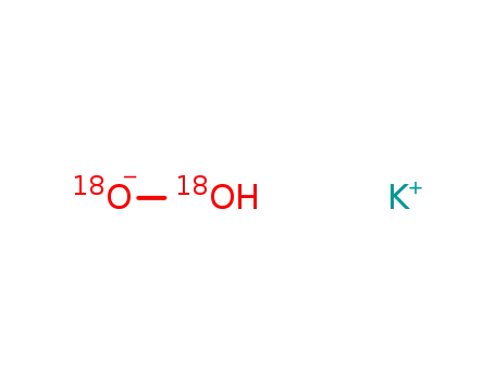 {(18)O}-potassium hydroperoxide