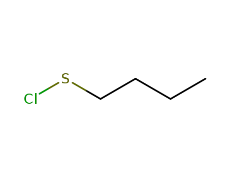 Molecular Structure of 14925-97-4 (1-Butanesulfenyl chloride)