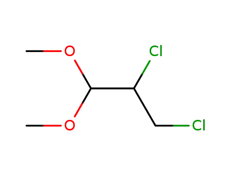 Molecular Structure of 67832-48-8 (Propane, 2,3-dichloro-1,1-dimethoxy-)