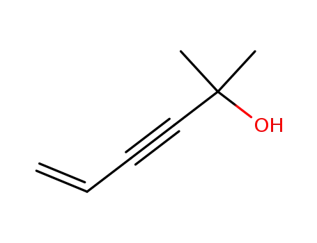 Molecular Structure of 690-94-8 (DIMETHYL(VINYL)ETHYNYLCARBINOL)
