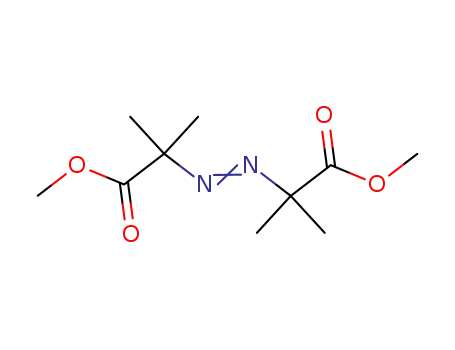 Molecular Structure of 2589-57-3 (Dimethyl 2,2'-azobis(2-methylpropionate))
