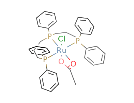RuCl(O2CCH3)(bis(3-(diphenylphosphino)propyl)phenylphosphine)