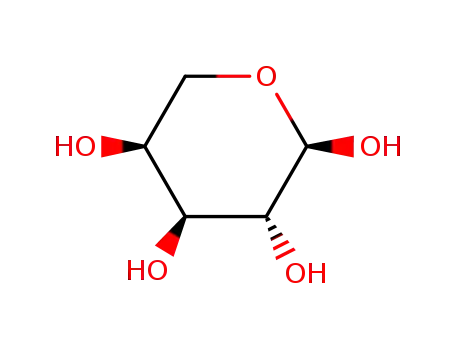 Molecular Structure of 7296-55-1 (alpha-L-Arabinopyranose(9CI))