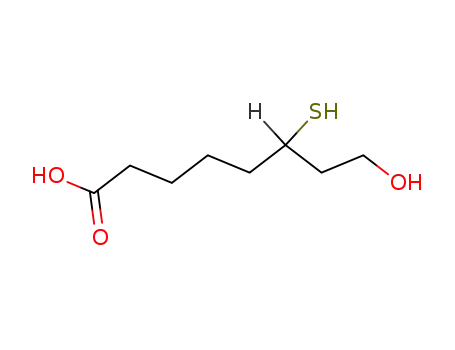 (+/-)-8-hydroxy-6-mercapto-octanoic acid