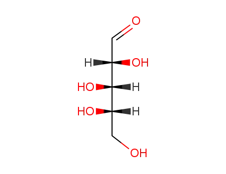 Molecular Structure of 5328-37-0 (L-Arabinose)