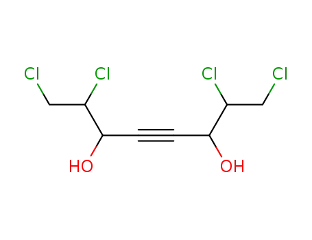 1,2,7,8-tetrachloro-oct-4-yne-3,6-diol