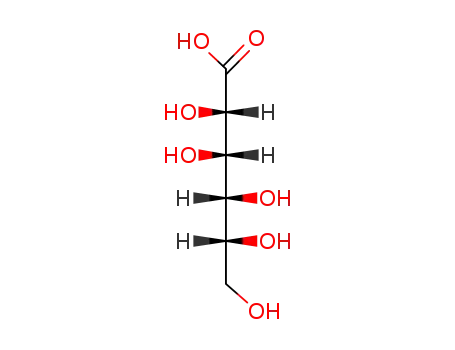 Molecular Structure of 642-99-9 (D-manno-Hexonic acid)
