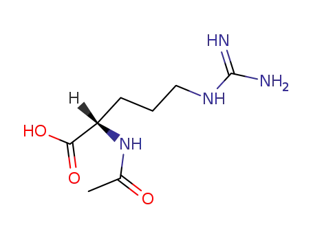 Molecular Structure of 155-84-0 (N-ALPHA-ACETYL-L-ARGININE)