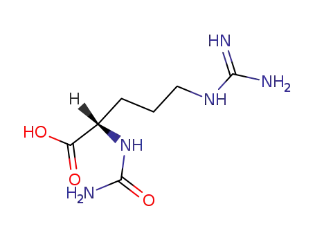 Molecular Structure of 15920-89-5 (N-ALPHA-CARBAMYL-L-ARGININE)