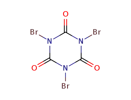 Molecular Structure of 17497-85-7 (TribroMocyanuric acid)