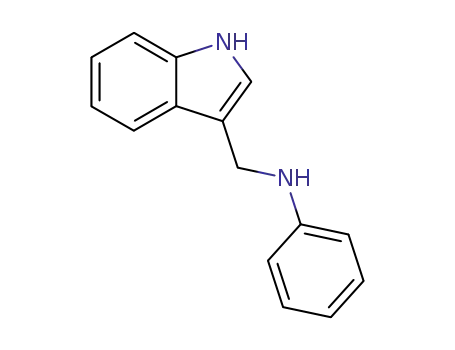 N-((1H-indol-3-yl)methyl)aniline