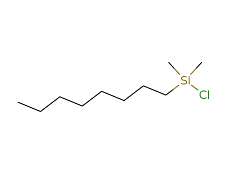 Molecular Structure of 18162-84-0 (Chlorodimethyloctylsilane)