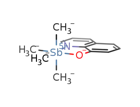 tetramethyl(8-oxyquinolinato)antimony(V)