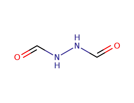Molecular Structure of 628-36-4 (1,2-Diformylhydrazine)