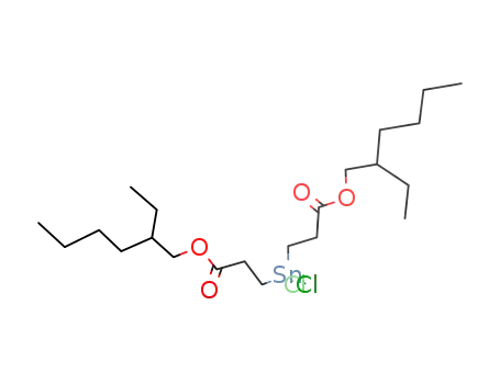 Propanoic acid, 3,3'-(dichlorostannylene)bis-, bis(2-ethylhexyl) ester