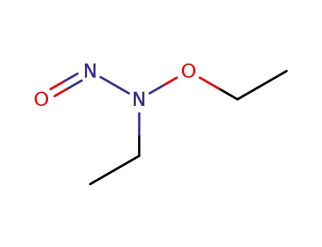 Molecular Structure of 56235-95-1 (N-NITROSO-O,N-DIETHYL-HYDROXYLAMINE)