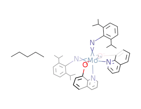 Mo(C6H3(C3H7)2)2(8-quinolinate)2*pentane