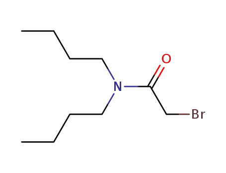 Molecular Structure of 40124-27-4 (2-bromo-N,N-dibutylacetamide)