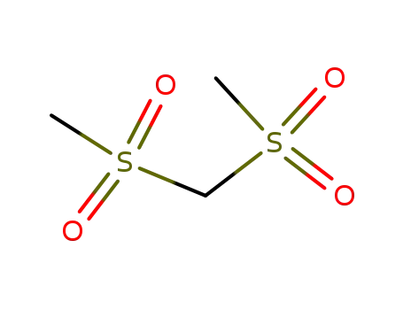 Molecular Structure of 1750-62-5 (methylsulfonylmethylsulfonylmethane)
