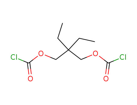 3,3-bis-chlorocarbonyloxymethyl-pentane