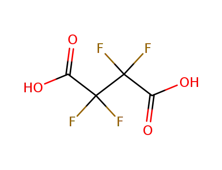 Molecular Structure of 377-38-8 (TETRAFLUOROSUCCINIC ACID)