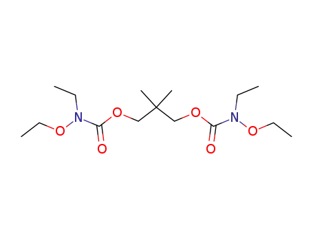 1,3-bis-(ethoxy-ethyl-carbamoyloxy)-2,2-dimethyl-propane