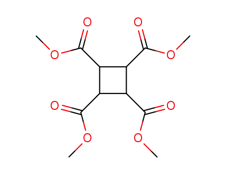Molecular Structure of 14495-41-1 (tetramethyl-1,2,3,4-cyclobutanetetracarboxylate)