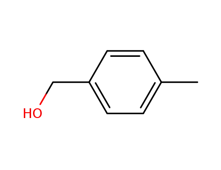 Molecular Structure of 589-18-4 (4-Methylbenzyl alcohol)