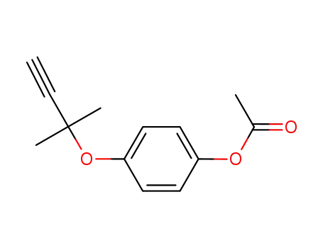 4-(2'-methylbut-3'-yn-2'-yloxy)phenyl acetate