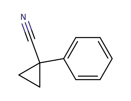 Molecular Structure of 935-44-4 (1-PHENYL-1-CYCLOPROPANECARBONITRILE)