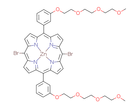 Dibromo zinc bis[3-[2-[2-(2-methoxyethoxy)ethoxy]ethoxy]phenyl]porphyrin