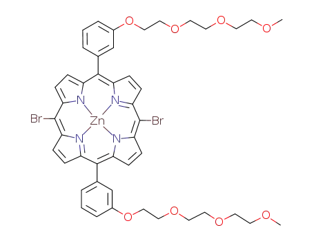 Dibromo zinc bis[3-[2-[2-(2-methoxyethoxy)ethoxy]ethoxy]phenyl]porphyrin