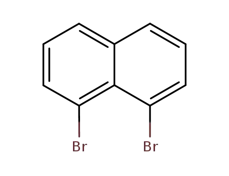 Molecular Structure of 17135-74-9 (1,8-Dibromonaphtalene)