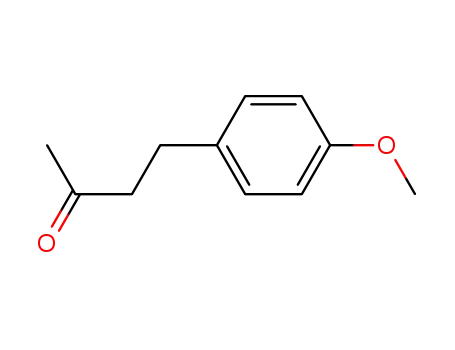 Molecular Structure of 104-20-1 (4-(4-Methoxyphenyl)-2-butanone)