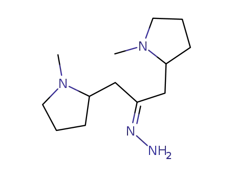1,3-bis-(1-methyl-pyrrolidin-2-yl)-acetone-hydrazone