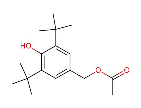 Benzenemethanol,3,5-bis(1,1-dimethylethyl)-4-hydroxy-, 1-acetate
