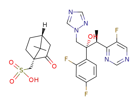 voriconazole L-camphor sulfonate