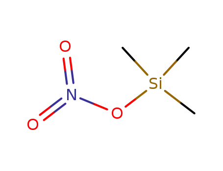 Molecular Structure of 18026-82-9 (Nitric acid trimethylsilyl ester)