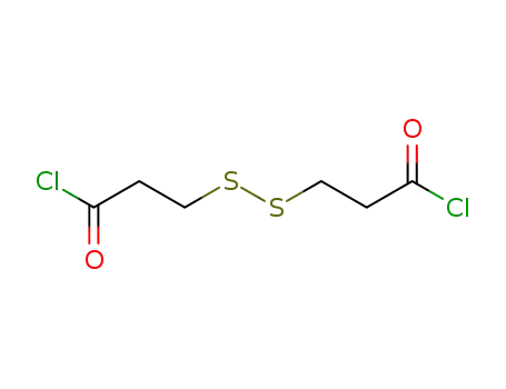 3-(2-chlorocarbonyl-ethyldisulfanyl)-propionyl chloride