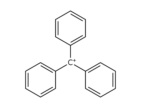 Molecular Structure of 13948-08-8 (Methylium, triphenyl-)