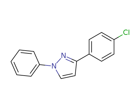 3-(4-CHLOROPHENYL)-1-PHENYL-1H-PYRAZOLE