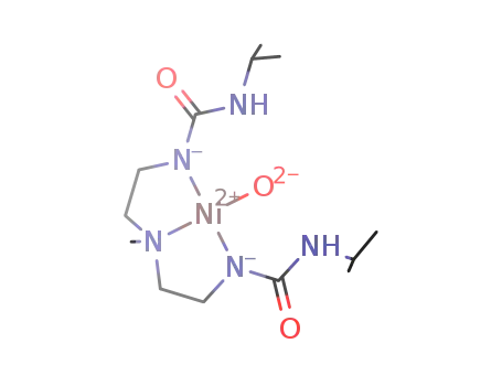 [Ni(bis[(N'-isopropylureido)-N-ethyl]-N-methylamine(-2H))(oxo)](2-)