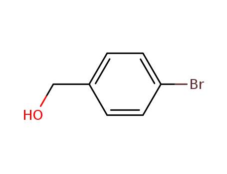 Molecular Structure of 873-75-6 (4-Bromobenzyl alcohol)