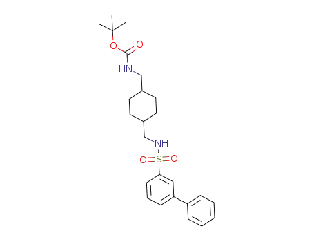 tert-butyl [(trans-4-{[(biphenyl-3-ylsulfonyl)amino]methyl}cyclohexyl)methyl]carbamate