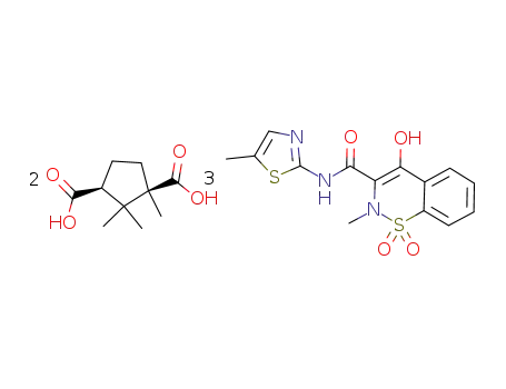 meloxicam:(+)-camphoric acid