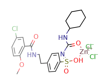 [Zn(glibenclamide)Cl2]