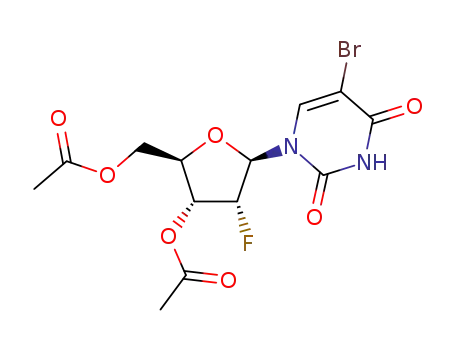 5-Bromo-2’-deoxy-2’-fluoro-3’,5’-di-O-acetyl uridine