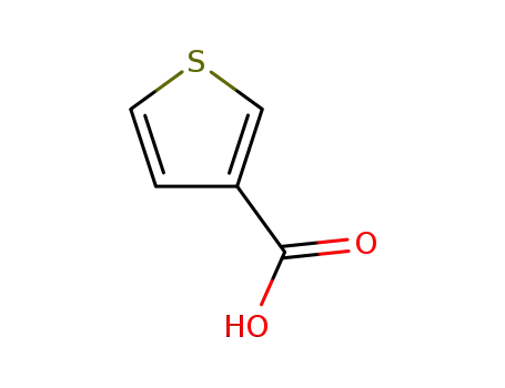 Molecular Structure of 88-13-1 (3-Thiophenezoic acid)